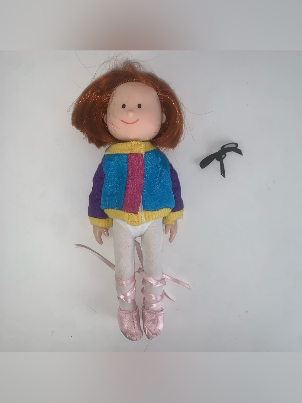 1998 Vintage Eden Gift Madeline 8" Poseable Doll red hair